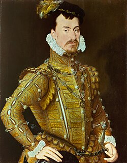 Portrait of Robert Dudley, 1st Earl of Leicester