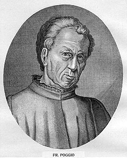 Portrait of Poggio Bracciolini