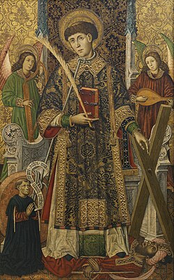 Portrait of Vincent of Saragossa