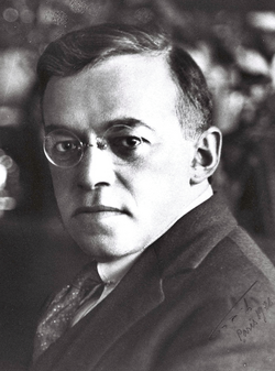 Portrait of Ze'ev Jabotinsky