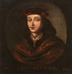 Portrait of Constantine III of Scotland