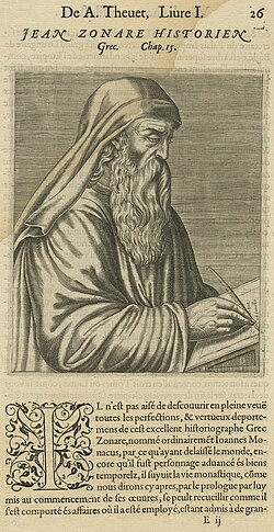 Portrait of John Zonaras