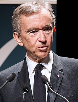 Portrait of Bernard Arnault
