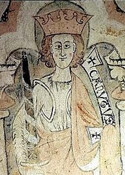 Portrait of Canute I of Sweden
