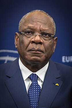 Portrait of Ibrahim Boubacar Keïta