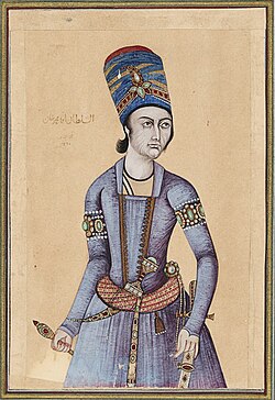 Portrait of Agha Mohammad Khan Qajar