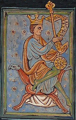 Portrait of Ramiro III of León
