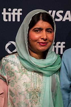 Portrait of Malala Yousafzai