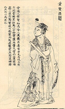 Portrait of Dong Xian