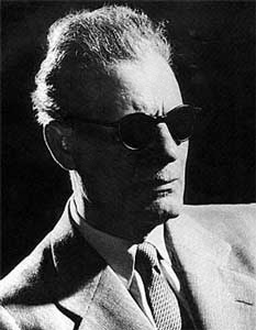 Portrait of Taha Hussein