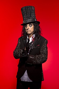 Portrait of Alice Cooper