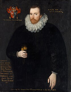 Portrait of Edward Coke
