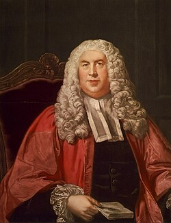 Portrait of William Blackstone