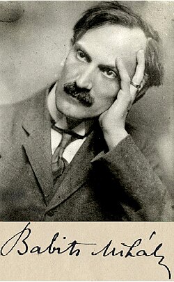 Portrait of Mihály Babits