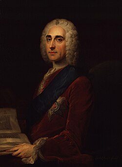 Portrait of Philip Stanhope, 4th Earl of Chesterfield