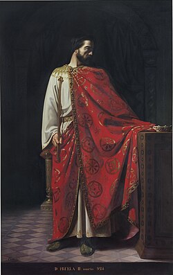 Portrait of Fruela II of Asturias