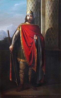 Portrait of Favila of Asturias