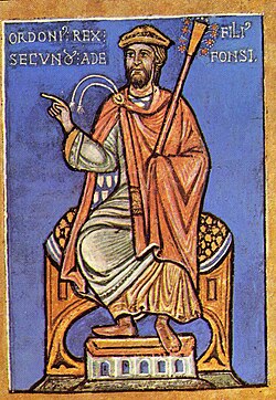 Portrait of Ordoño II of León