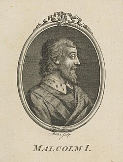 Portrait of Malcolm I of Scotland
