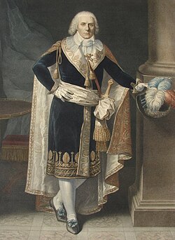 Portrait of Paul François Jean Nicolas, vicomte de Barras