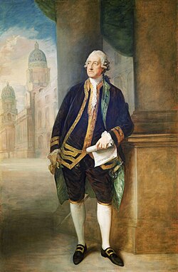 Portrait of John Montagu, 4th Earl of Sandwich