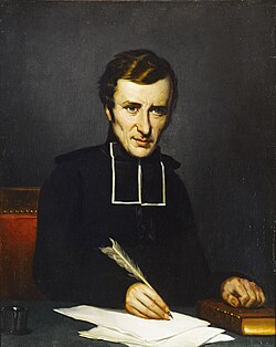 Portrait of Félicité de La Mennais
