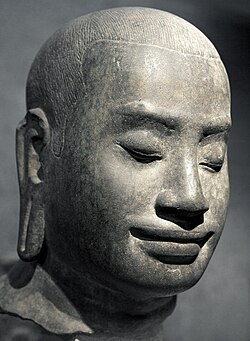 Portrait of Jayavarman VII