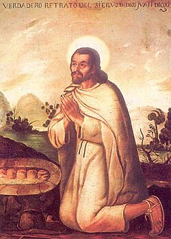 Portrait of Juan Diego Cuauhtlatoatzin