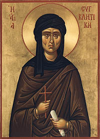 Portrait of Syncletica of Alexandria