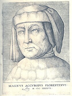 Portrait of Accursius
