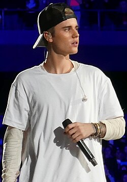 Portrait of Justin Bieber
