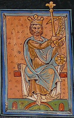 Portrait of Bermudo II of León