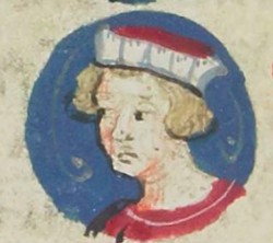Portrait of Alphonse, Count of Poitiers