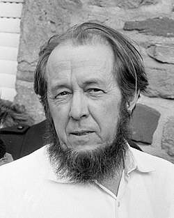 Portrait of Aleksandr Solzhenitsyn