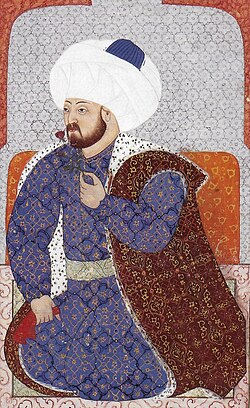 Portrait of Mehmed II