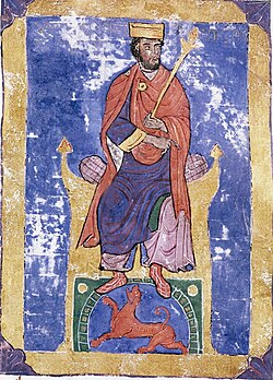 Portrait of Bermudo III of León