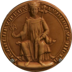 Portrait of Louis IX of France