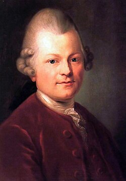 Portrait of Gotthold Ephraim Lessing