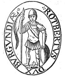 Portrait of Robert I of Burgundy