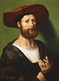 Portrait of Jan Gossaert