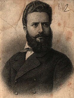 Portrait of Hristo Botev