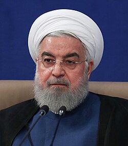 Portrait of Hassan Rouhani