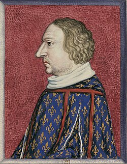 Portrait of Louis I of Anjou