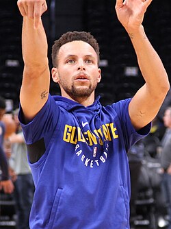 Portrait of Stephen Curry