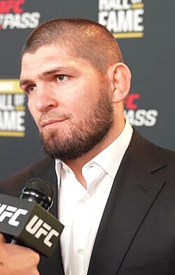 Portrait of Khabib Nurmagomedov