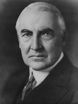 Portrait of Warren G. Harding
