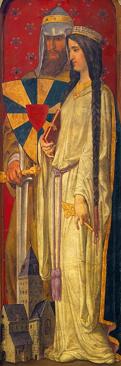 Portrait of Adela of France