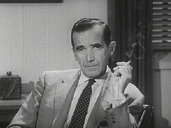 Portrait of Edward R. Murrow