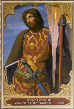 Portrait of Eustace III, Count of Boulogne