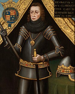 Portrait of George Plantagenet, 1st Duke of Clarence